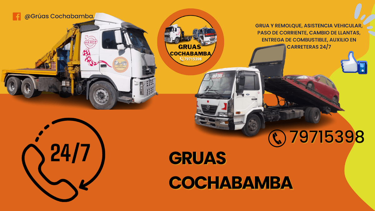 Grúas Zurita Cochabamba.