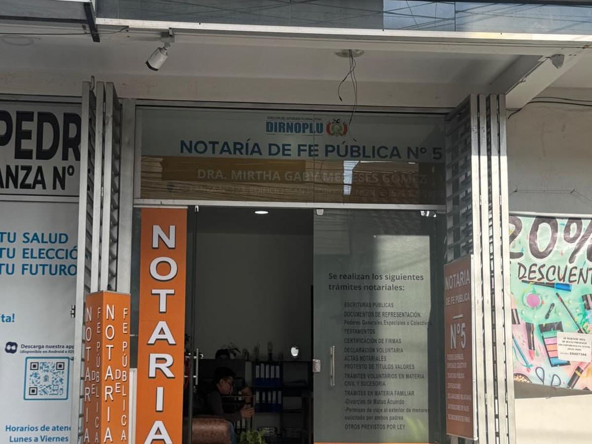 Notaria de Fe Publica Nº 41 — foto
