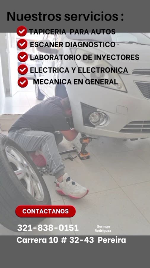 Taller automotriz y Tapicería German Rodríguez Pereira — foto