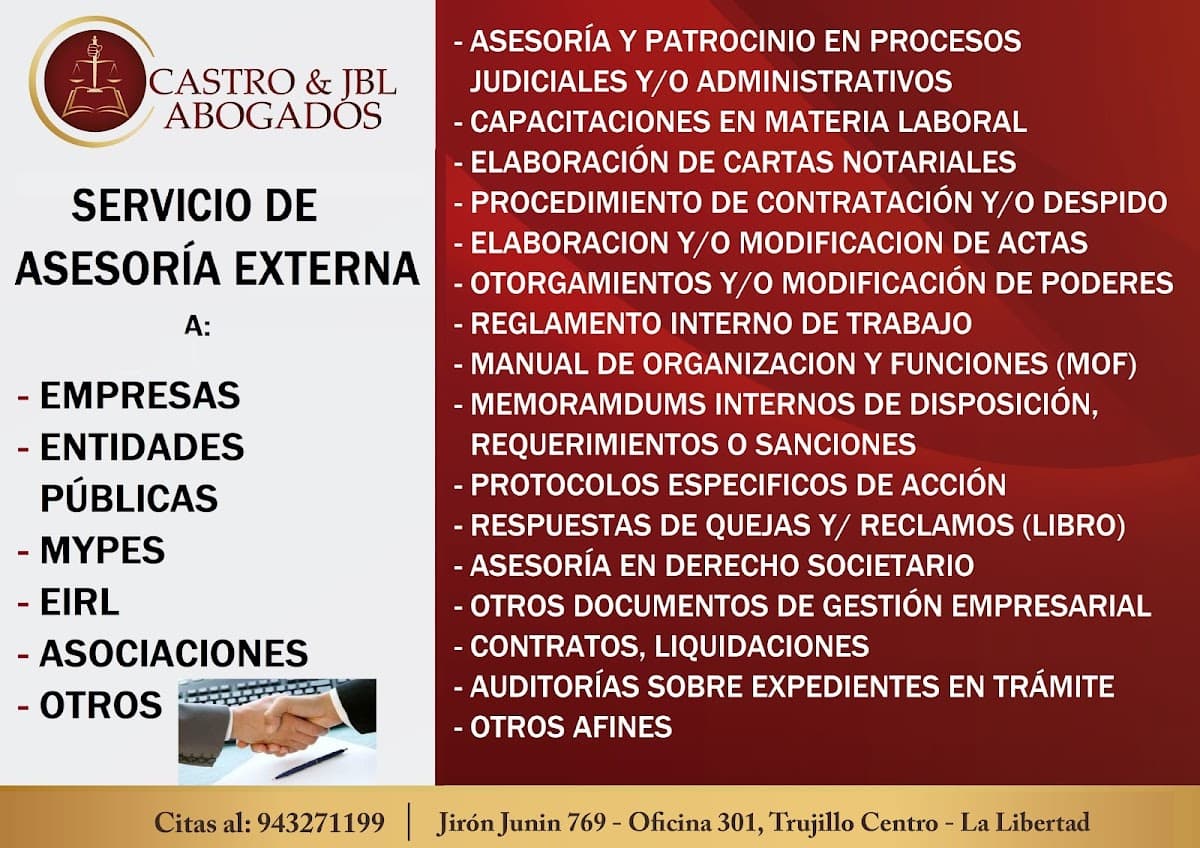 ESTUDIO CASTRO & JBL ABOGADOS