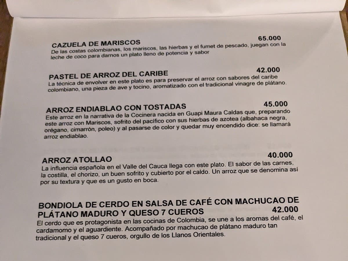 Bihao Cocina Colombiana — foto