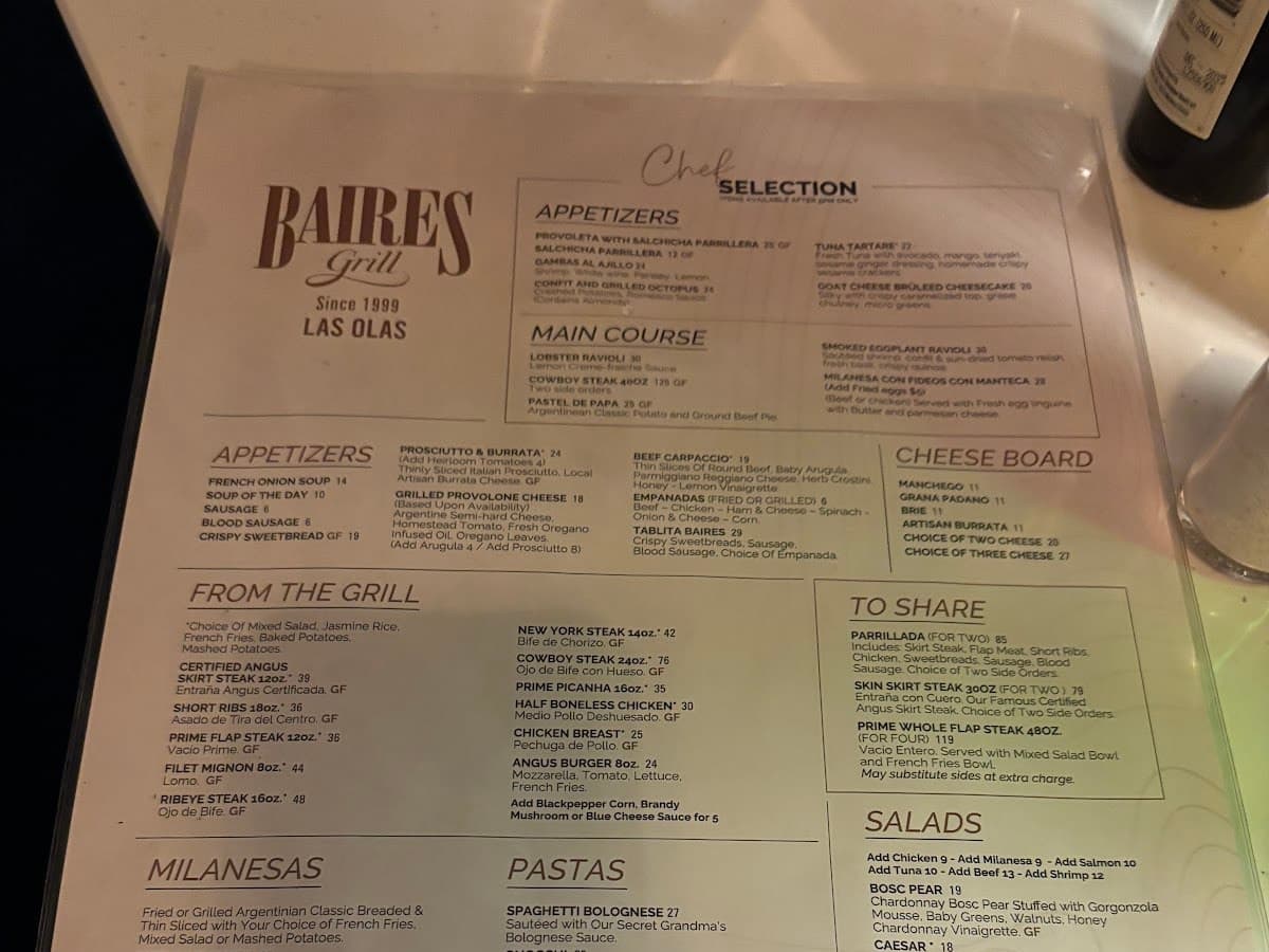 Baires Grill - Las Olas — foto