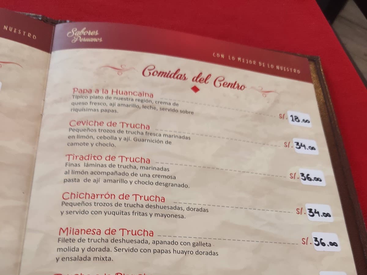 Restaurante Sabores Peruanos — foto