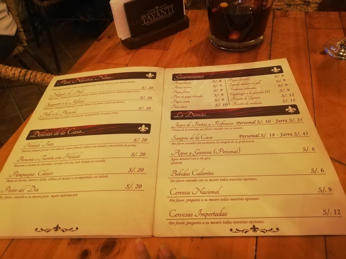 Tayanti Restaurante — foto