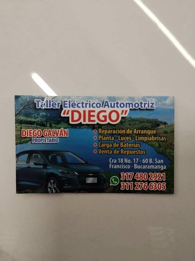 Taller eléctrico automotriz diego Bucaramanga — foto