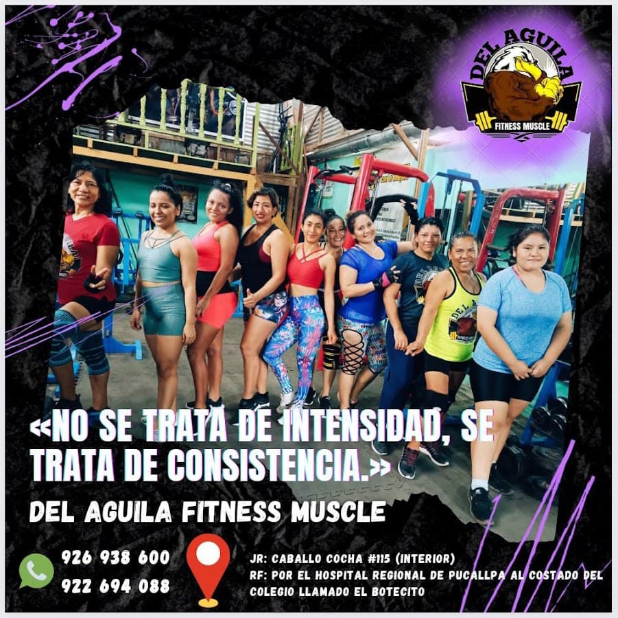 Del águila fitness muscle — foto