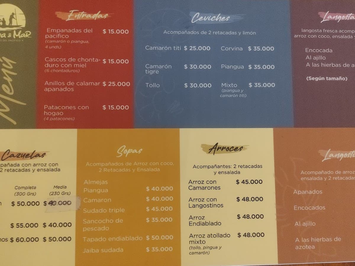 Canoa y Mar Restaurante — foto