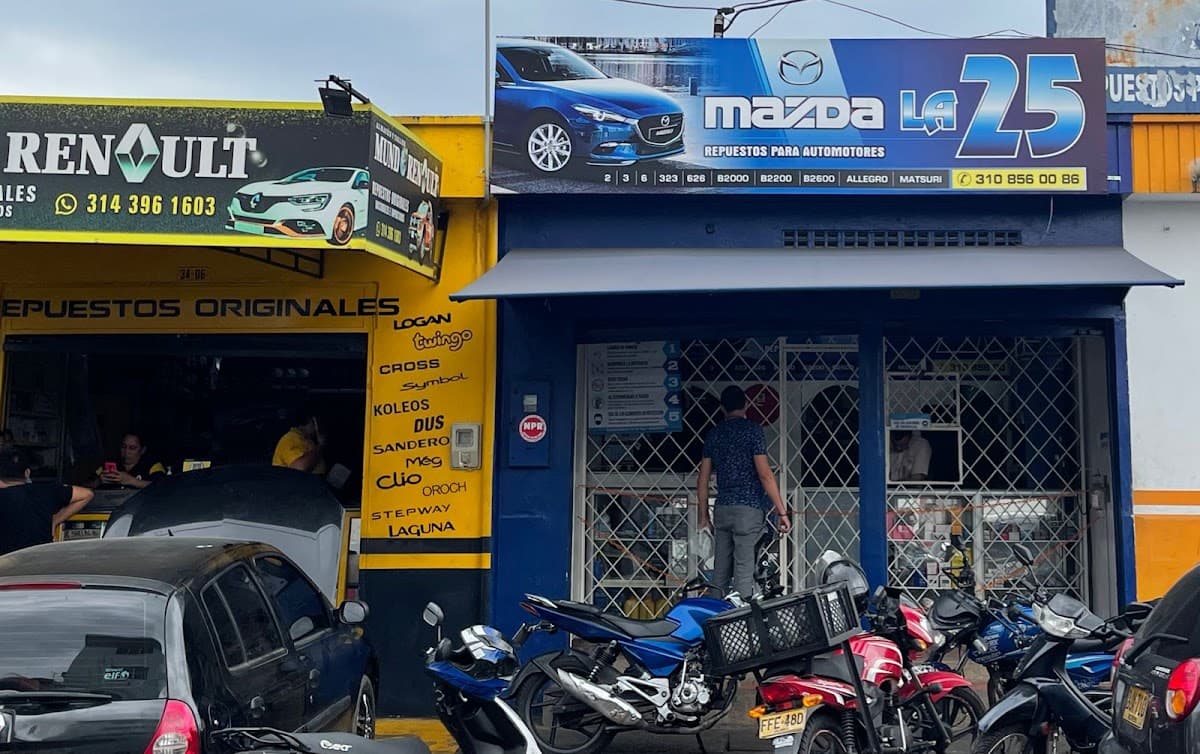 MAZDA AUTOPARTES ZAPATA