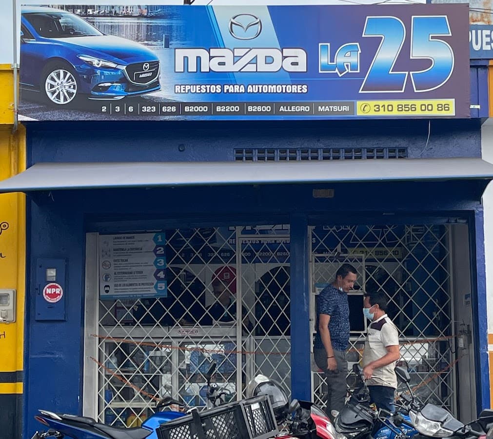 MAZDA AUTOPARTES ZAPATA — foto