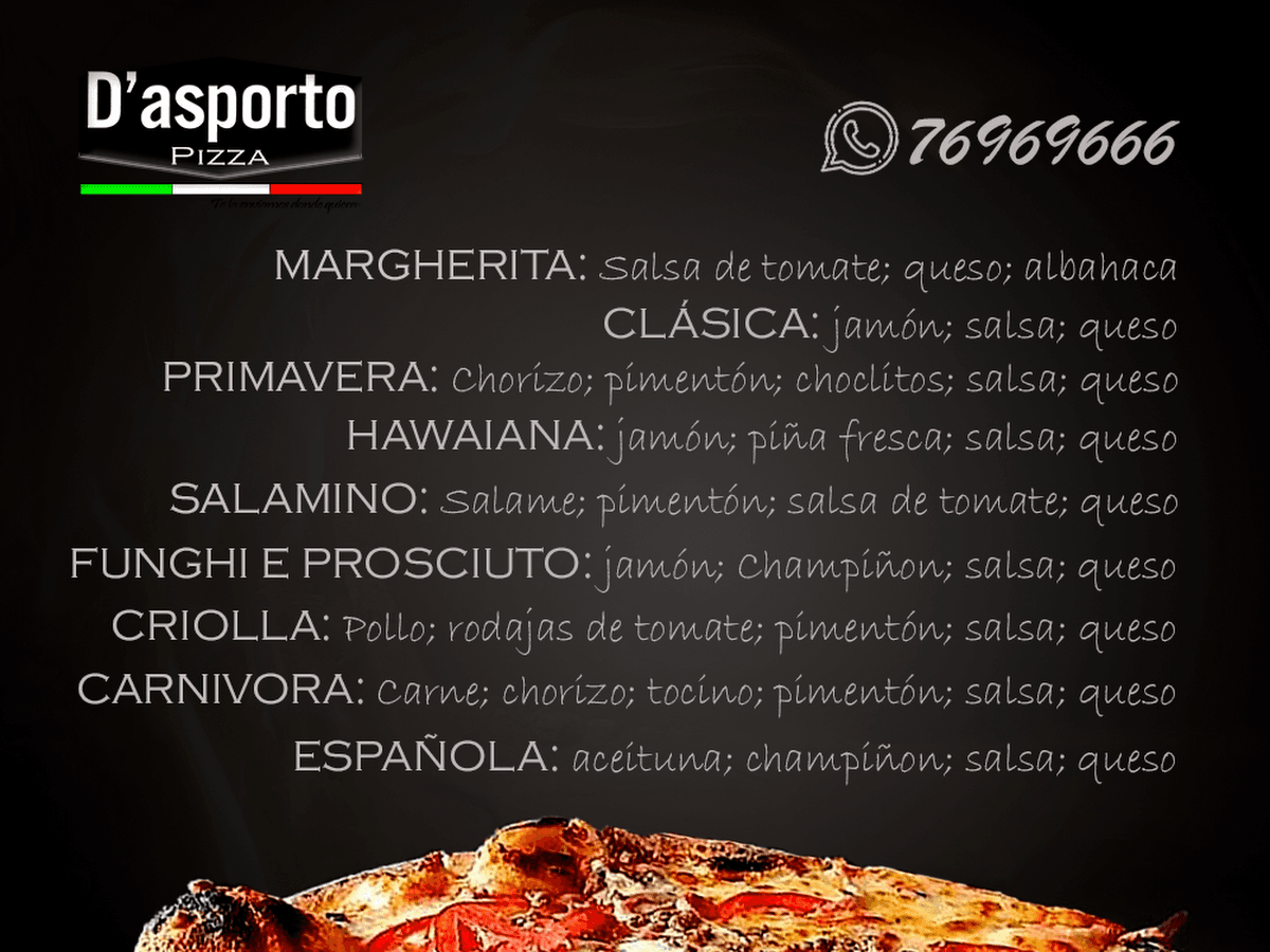 D'asporto Pizza Cochabamba — foto