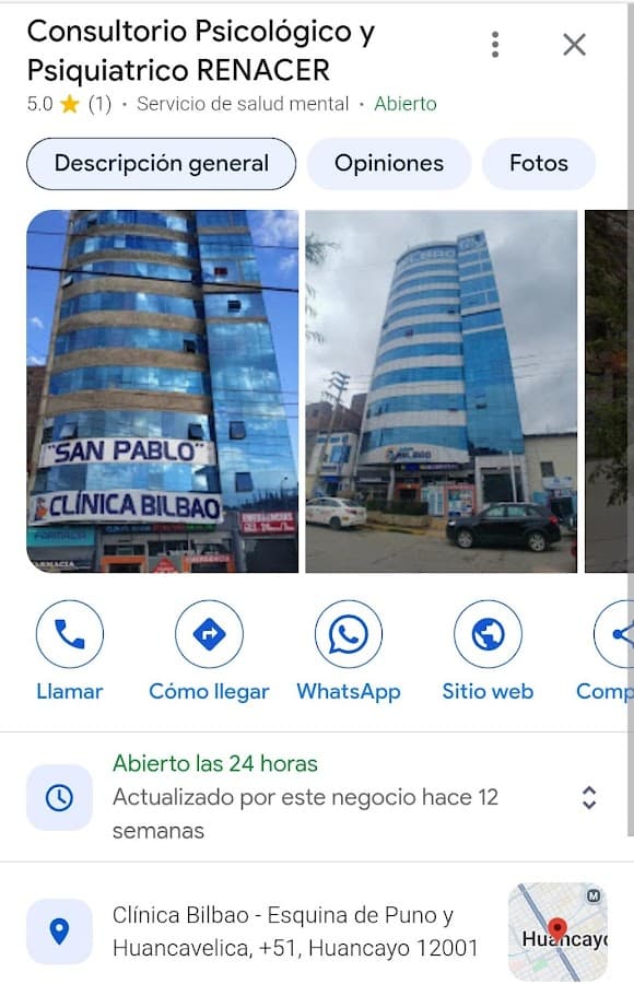 Consultorio Psicológico y Psiquiatrico RENACER — foto