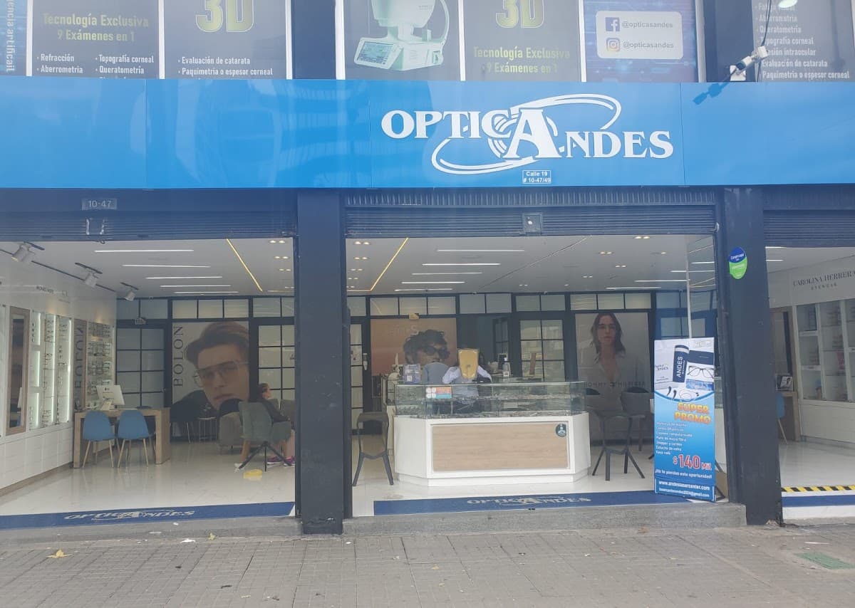 Ópticas Bogota centro / Óptica Andes Vision