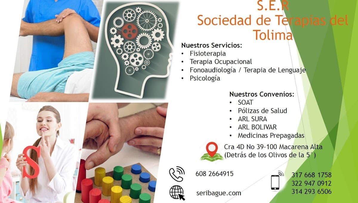 S.E.R Sociedad de Terapias del Tolima IPS