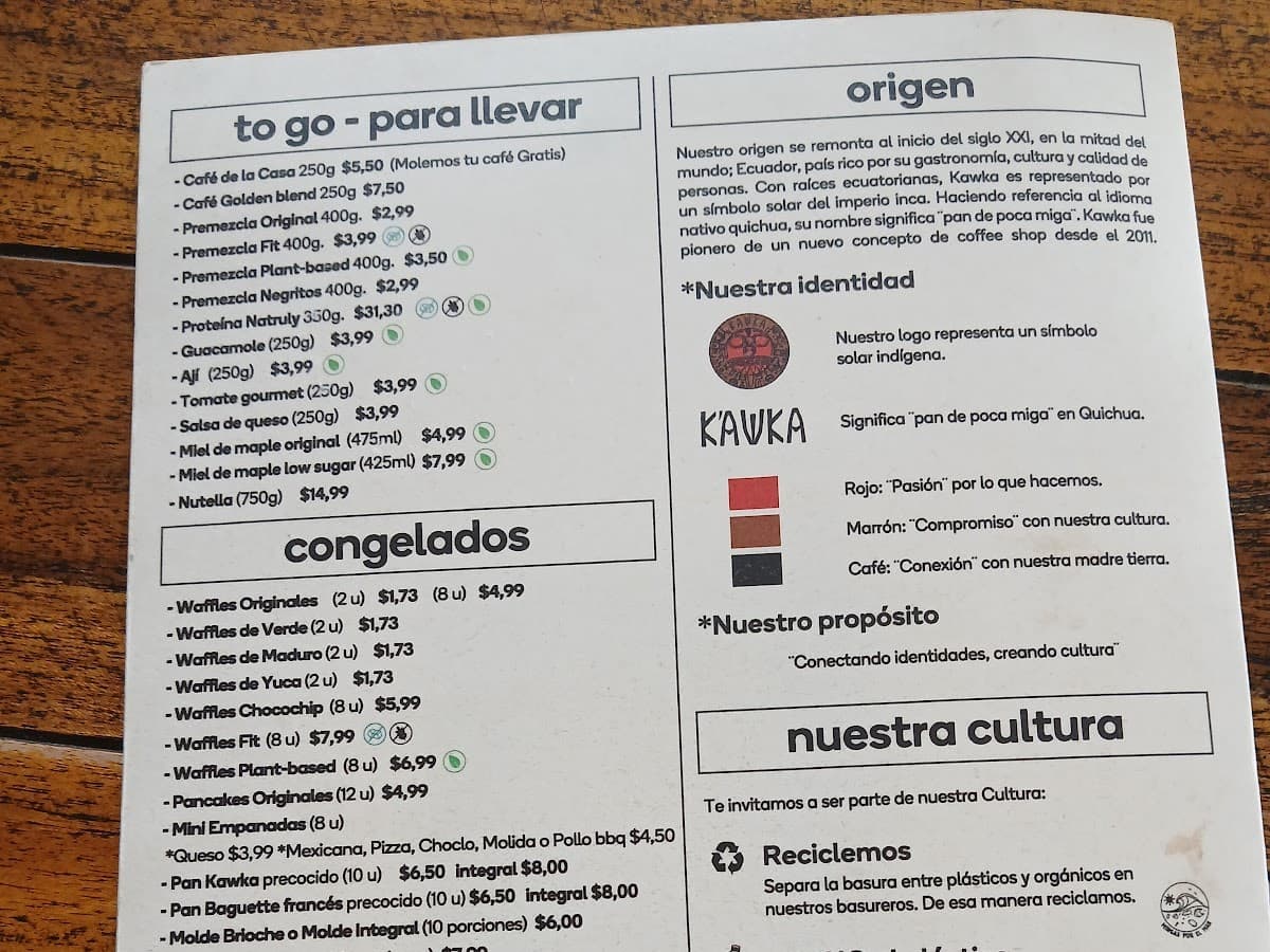 Kawka Waffle Shop Vía la Costa — foto