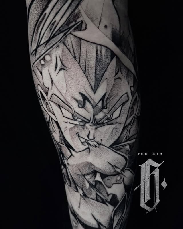 Gabbo Florez | Blackwork & Anime tattoos — foto