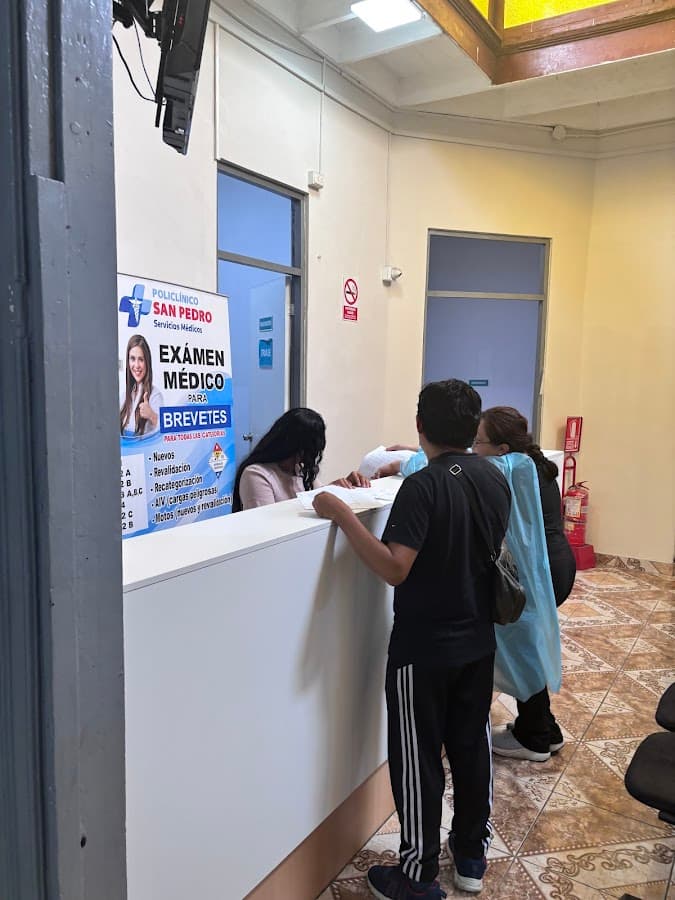 CENTRO MÉDICO SAN PEDRO - Examen Médico para Brevete — foto