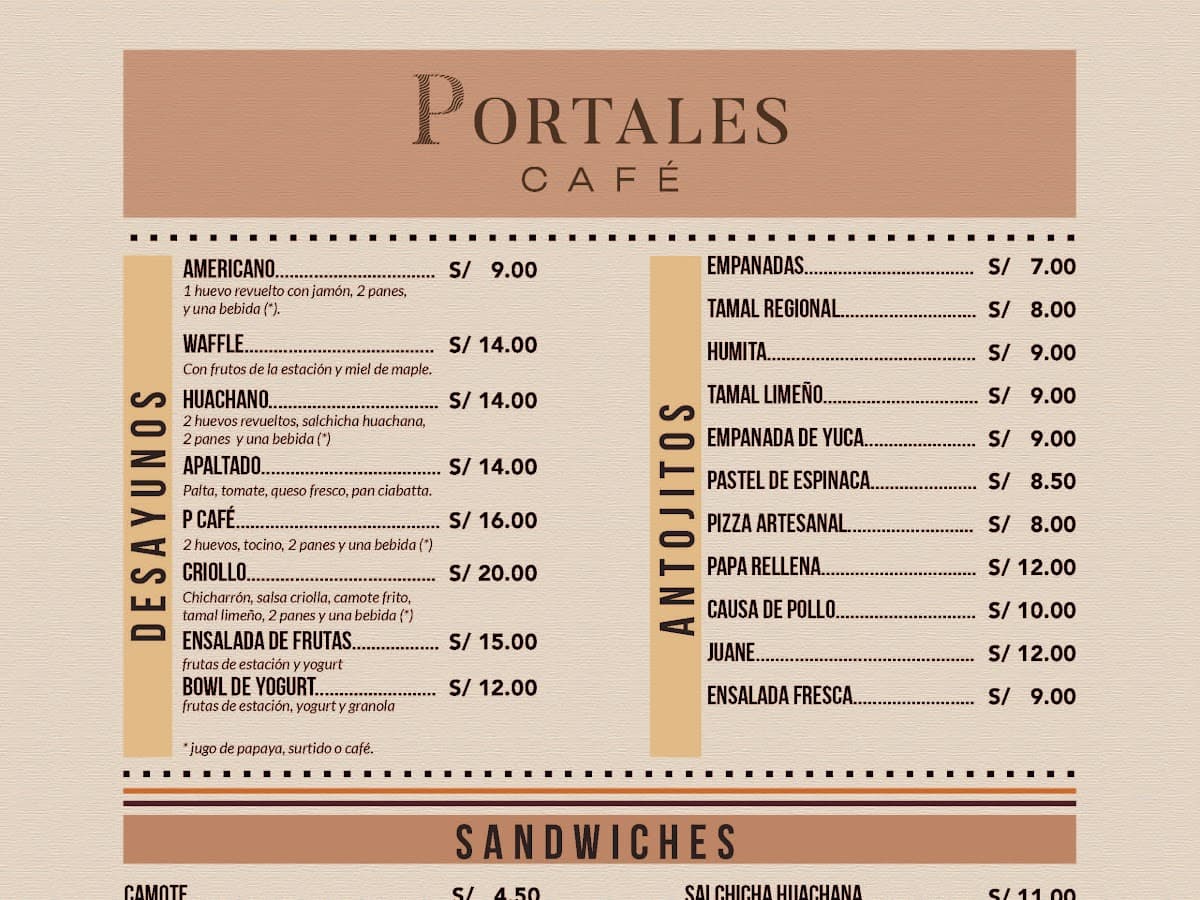 Portales Café 2 — foto
