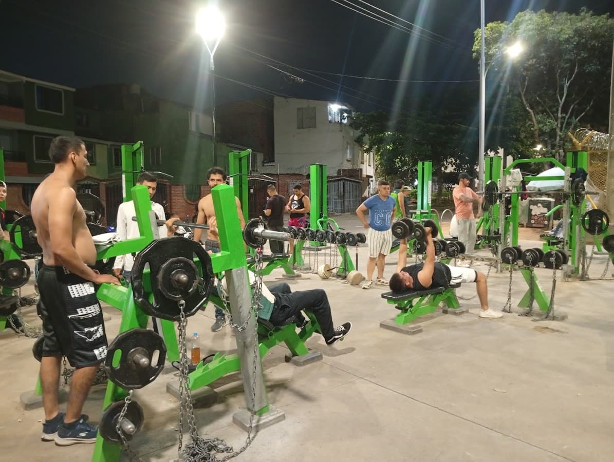 Gimnasio Street - Bolivar City — foto