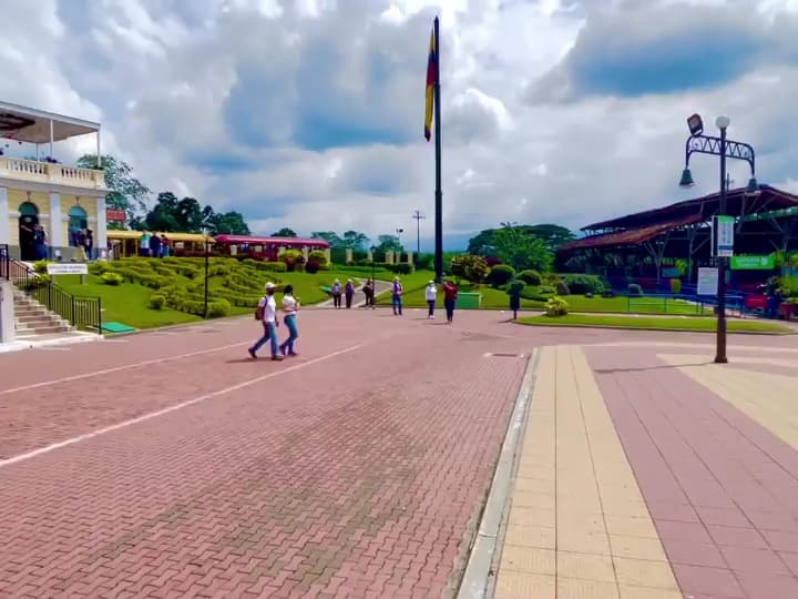 Parque del cafe, Tour del Café, Agencia Eje cafetero, Quindio, Colombia — foto