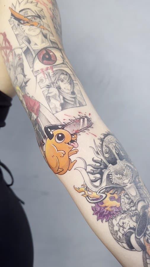 Panda Tattoo — foto