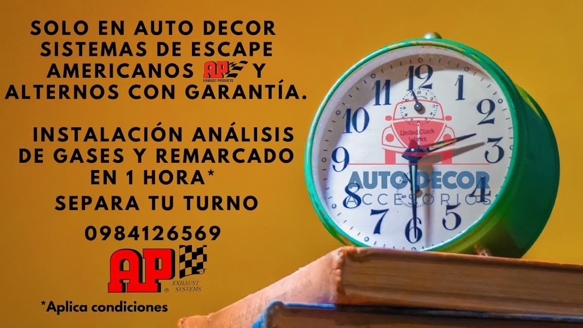 AUTO DECOR ESCAPES — foto