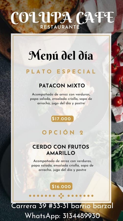 Cholupa café Villavicencio — foto