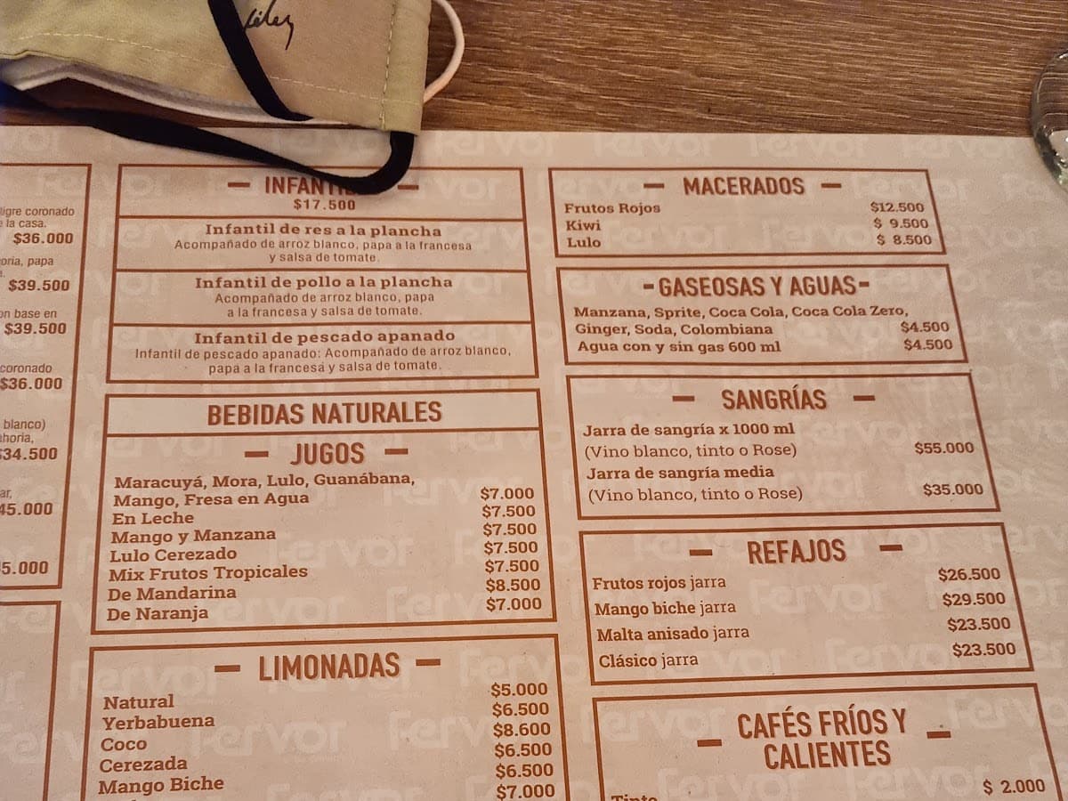 Fervor Restaurante Ibague — foto