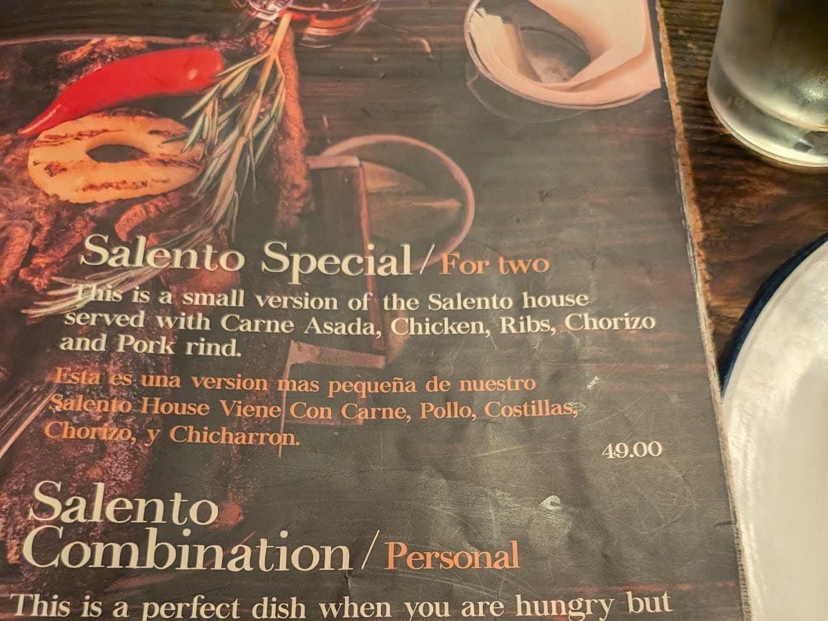 Salento comida Colombiana — foto