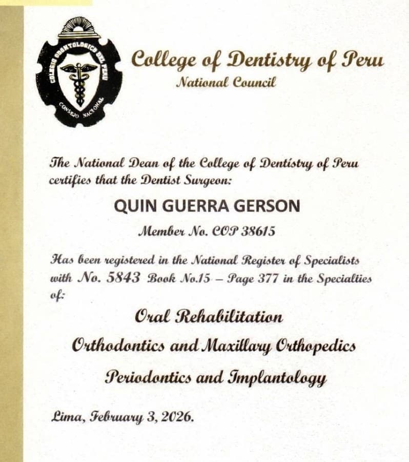 DENTISTA CUSCO DOCTORQUINPERU