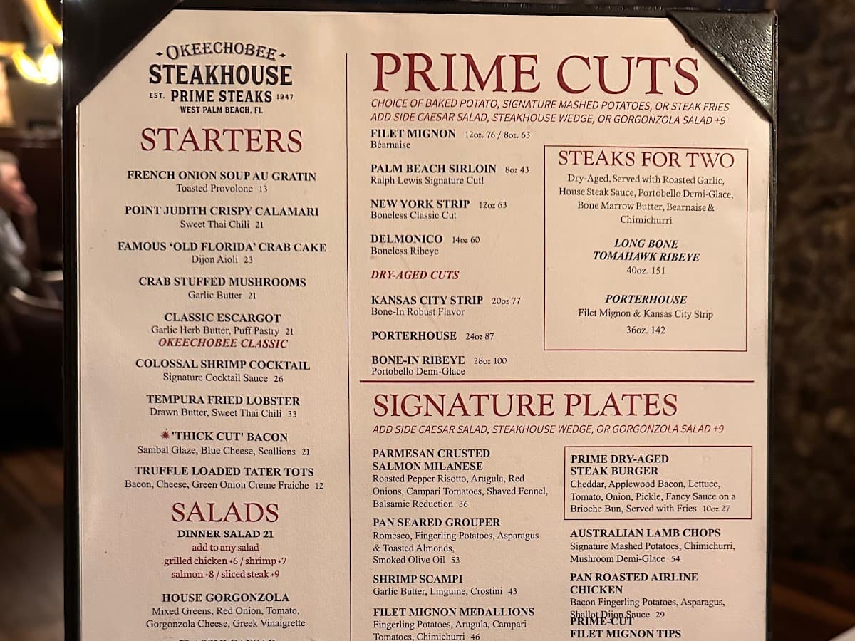 Okeechobee Steak House — foto
