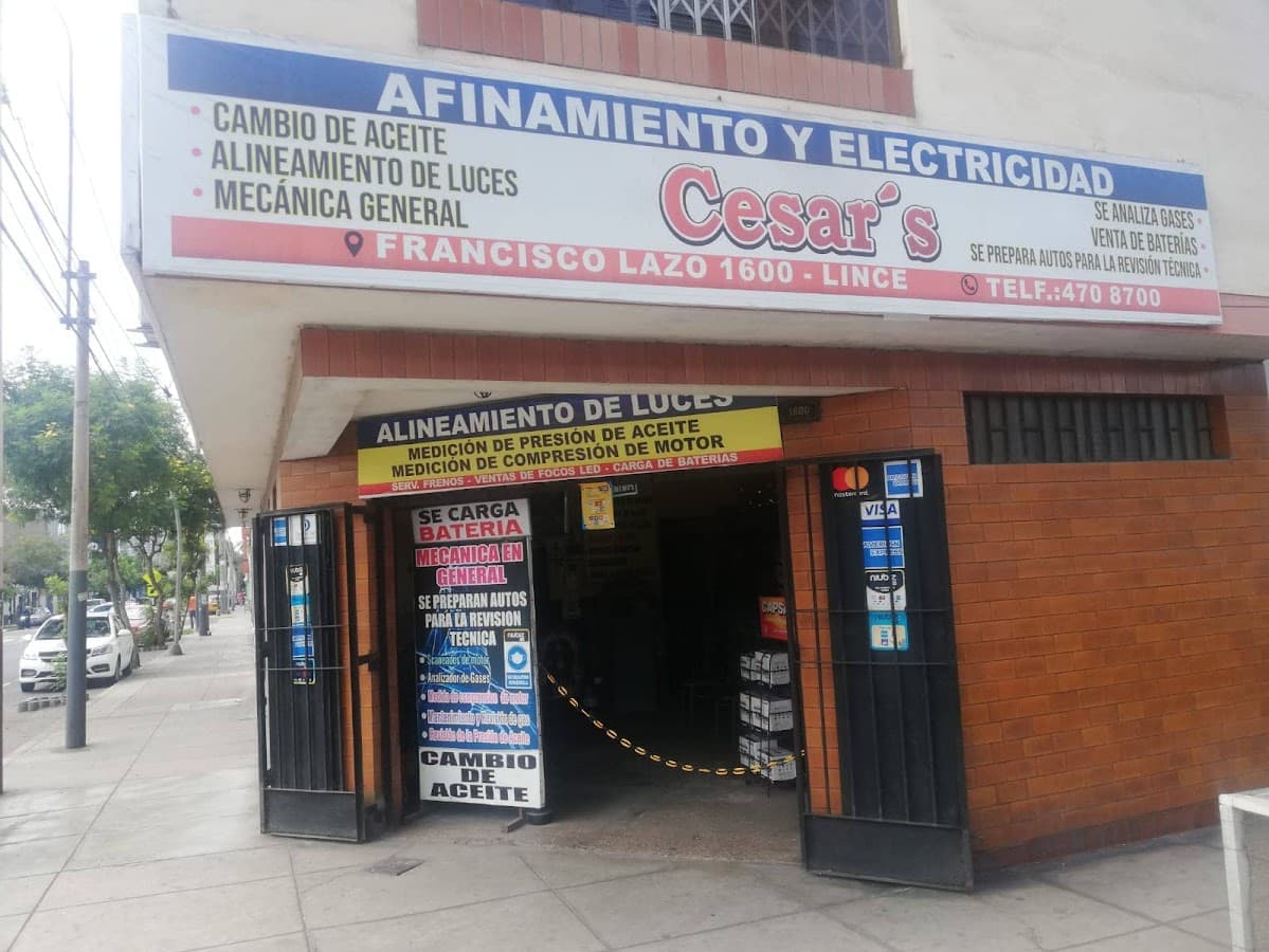 Taller automotriz Cesar