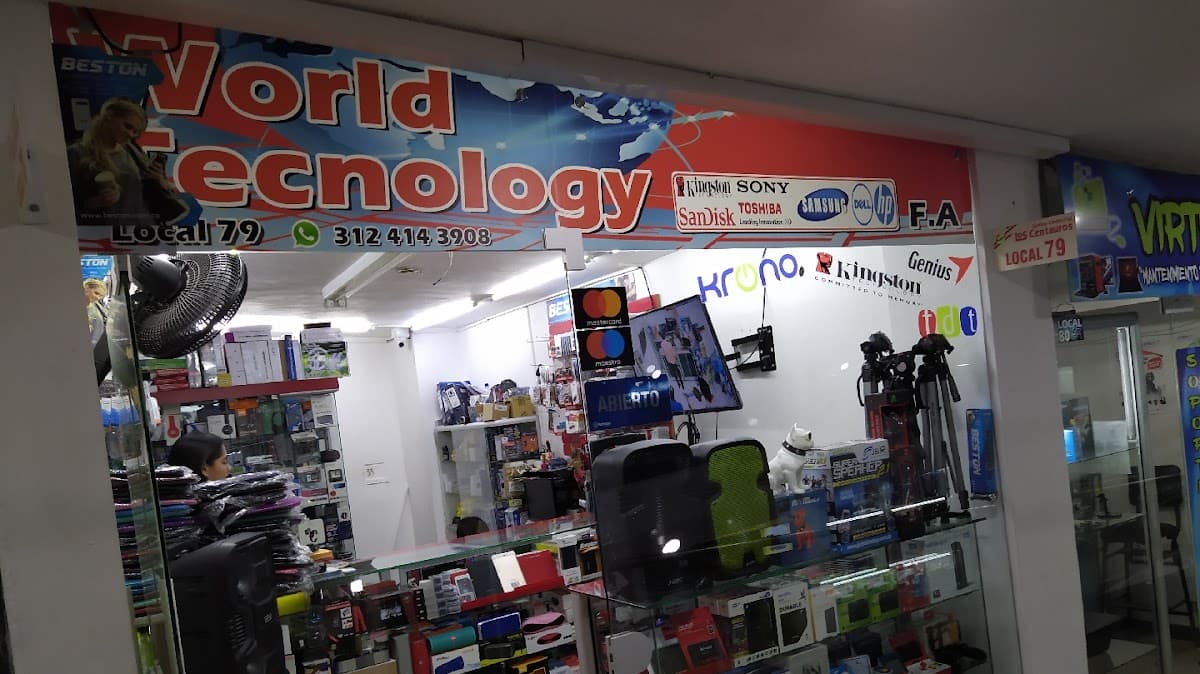 WORLD TECHNOLOGY accesorios para computadores suministros servicio tecnico