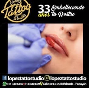 López Tattoo Studio Popayán — foto