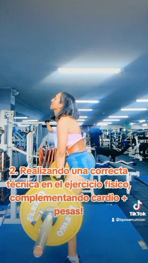 Lisbeth Paredes Nutrición y Entrenamiento físico — foto