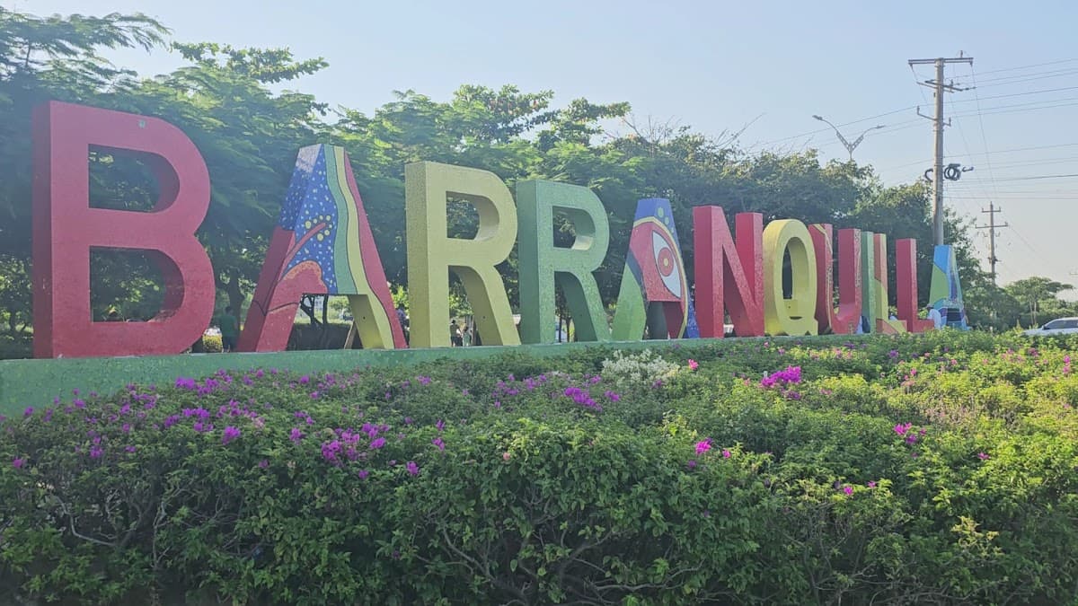 Letras Barranquilla — foto