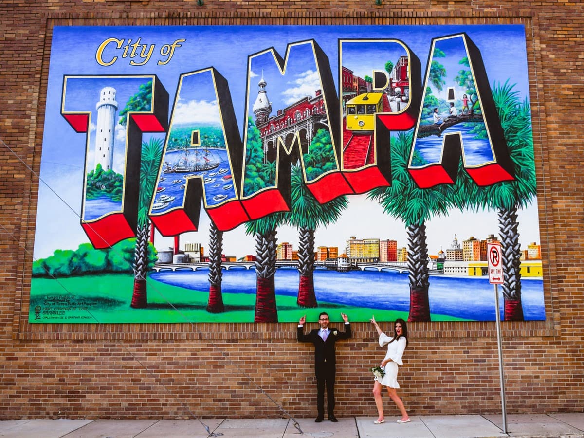 Tampa Postcard Mural