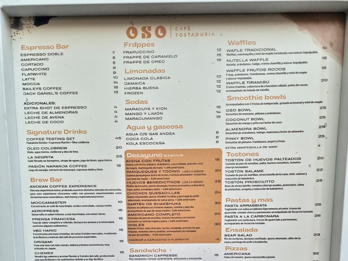 Oso Café Arequipa — foto