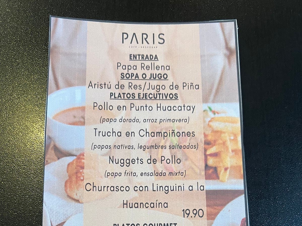 "PARIS" — foto