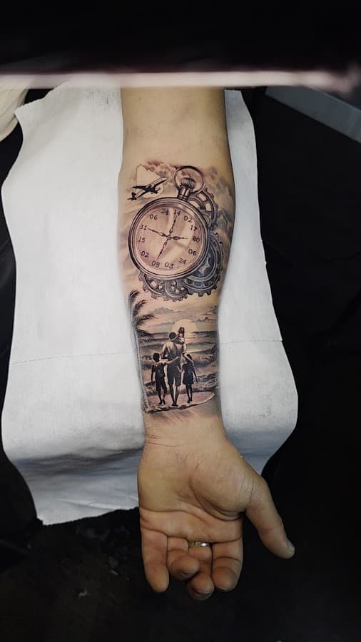 Hand Trick Tattoo — foto