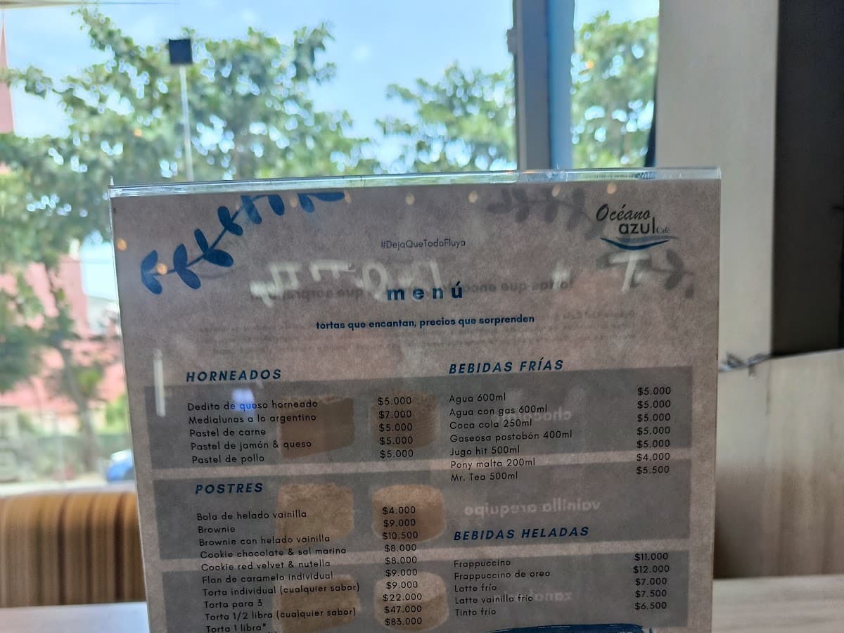 Océano Azul Café & Tortas Santa Marta — foto