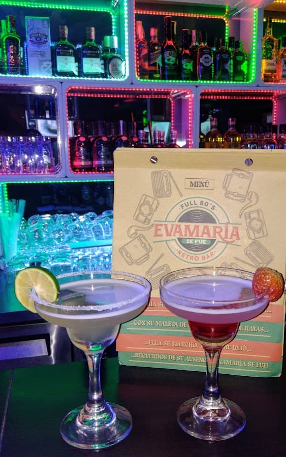 Eva María discoteca retro — foto