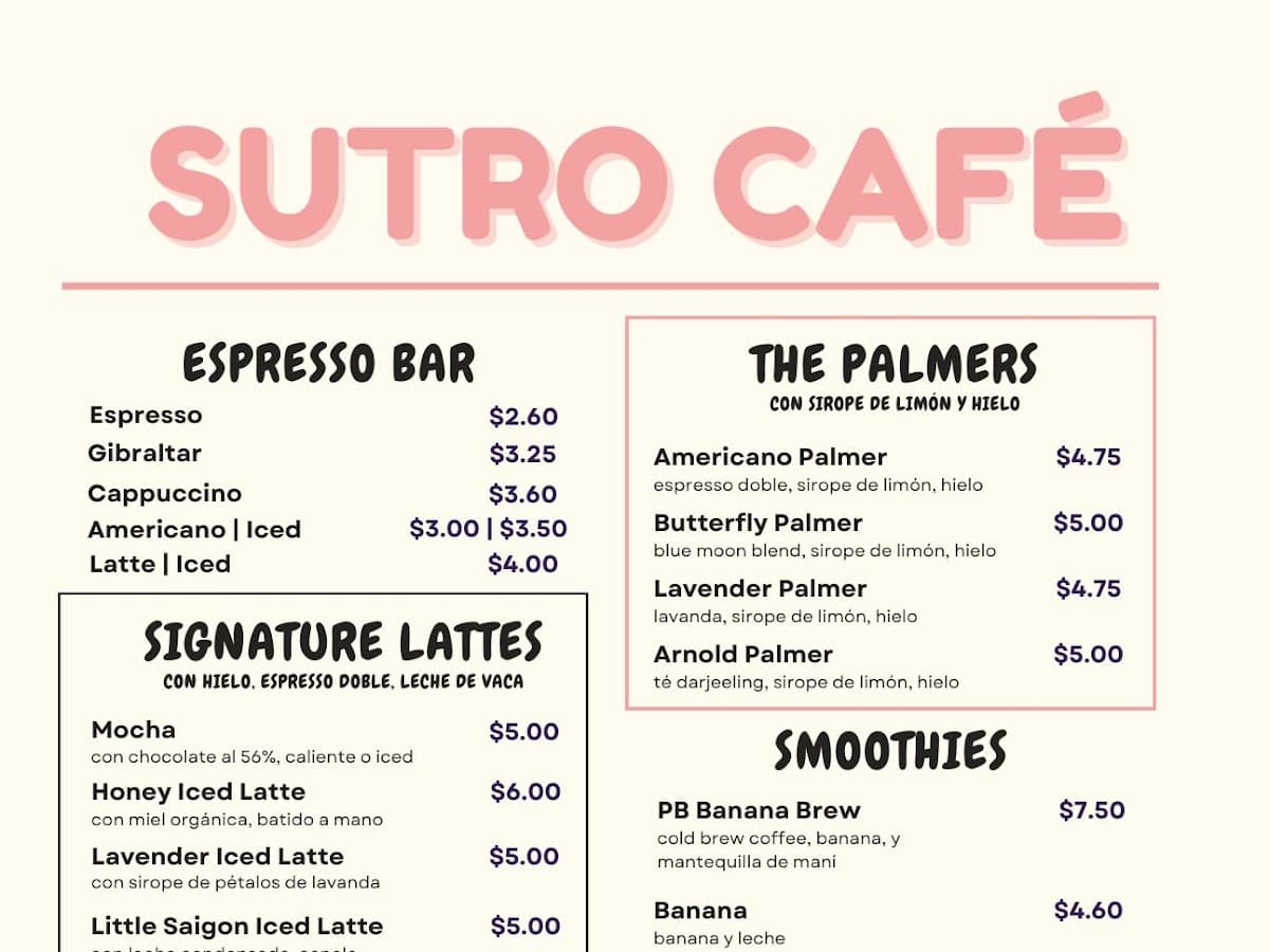 Sutro Café — foto