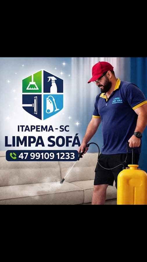 Itapema limpa sofá — foto