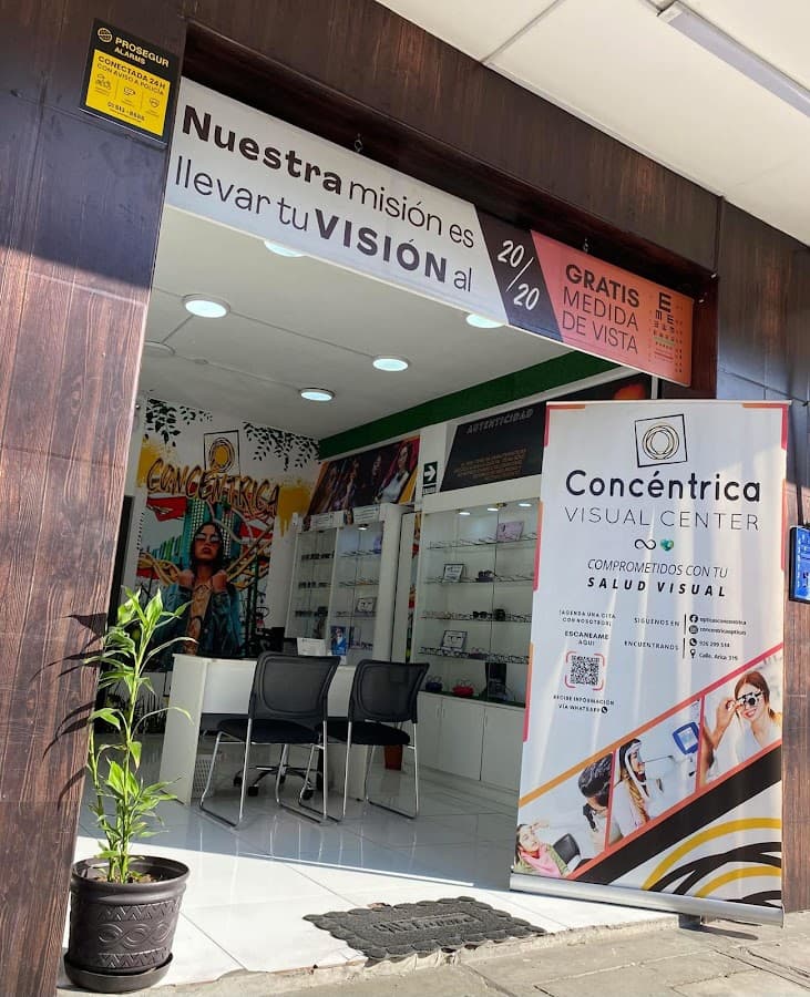 OPTICAS CONCENTRICA VISUAL CENTER