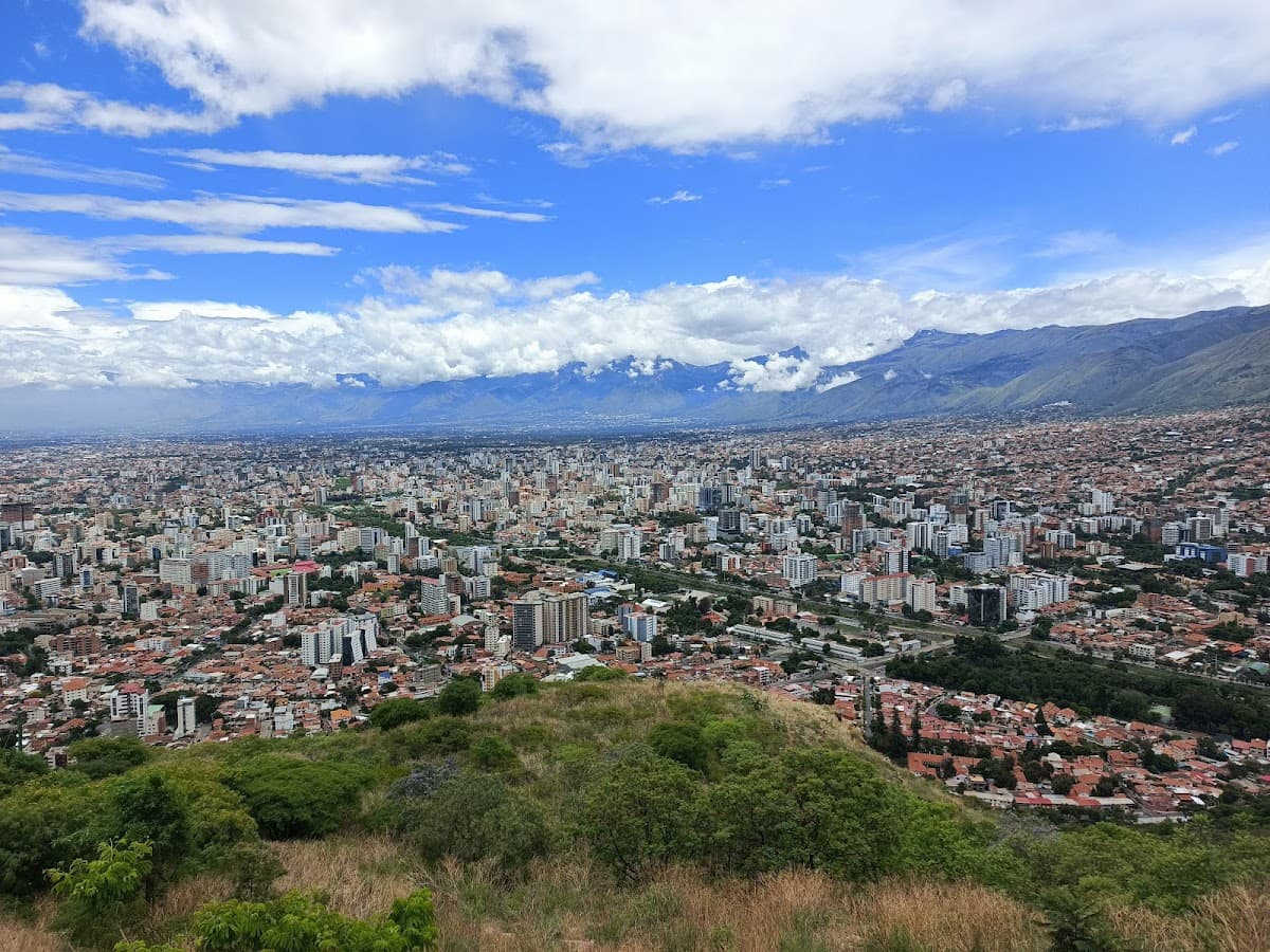 Mirador del Cristo a la ciudad de Cochabamba