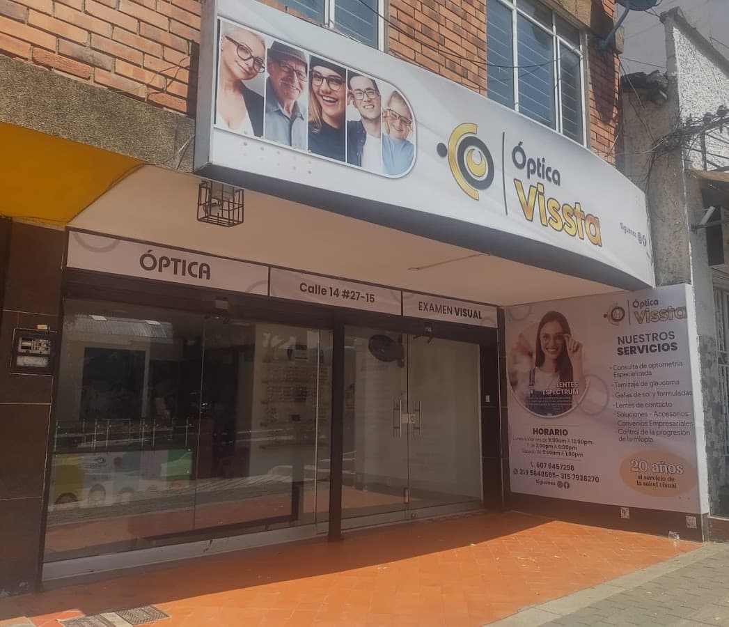 Vissta Óptica Especializada | Optometría y Lentes de Contacto Bucaramanga