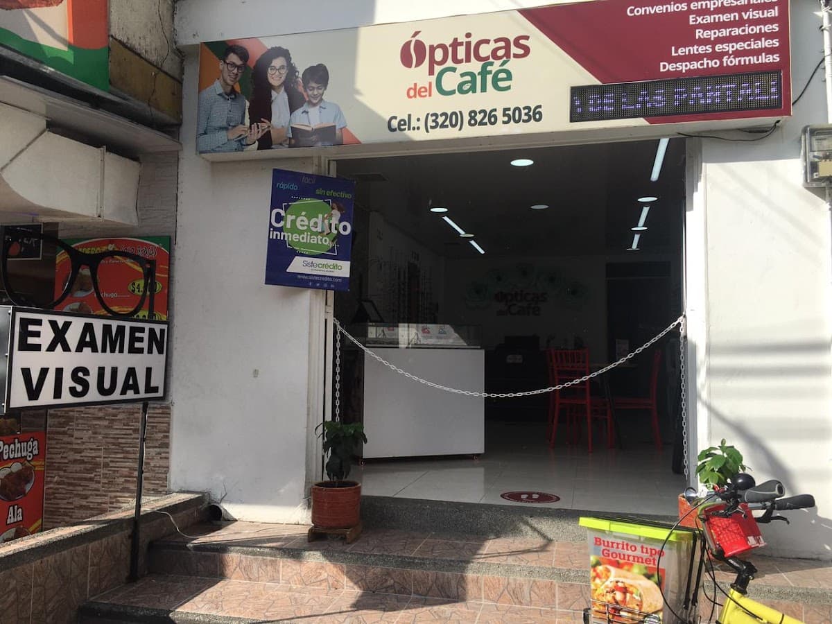 Ópticas del Café Cuba Pereira