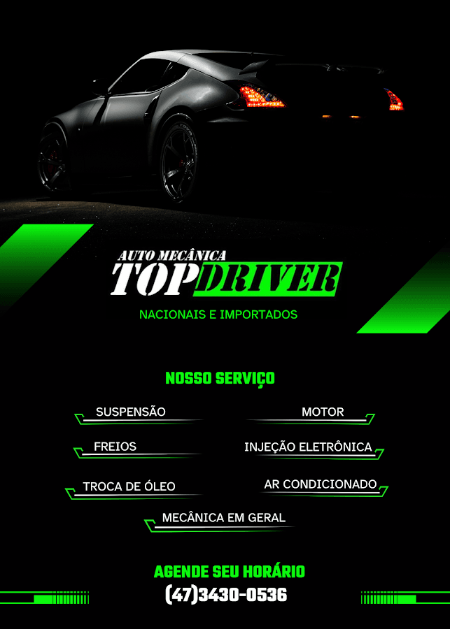 Auto mecânica Top driver