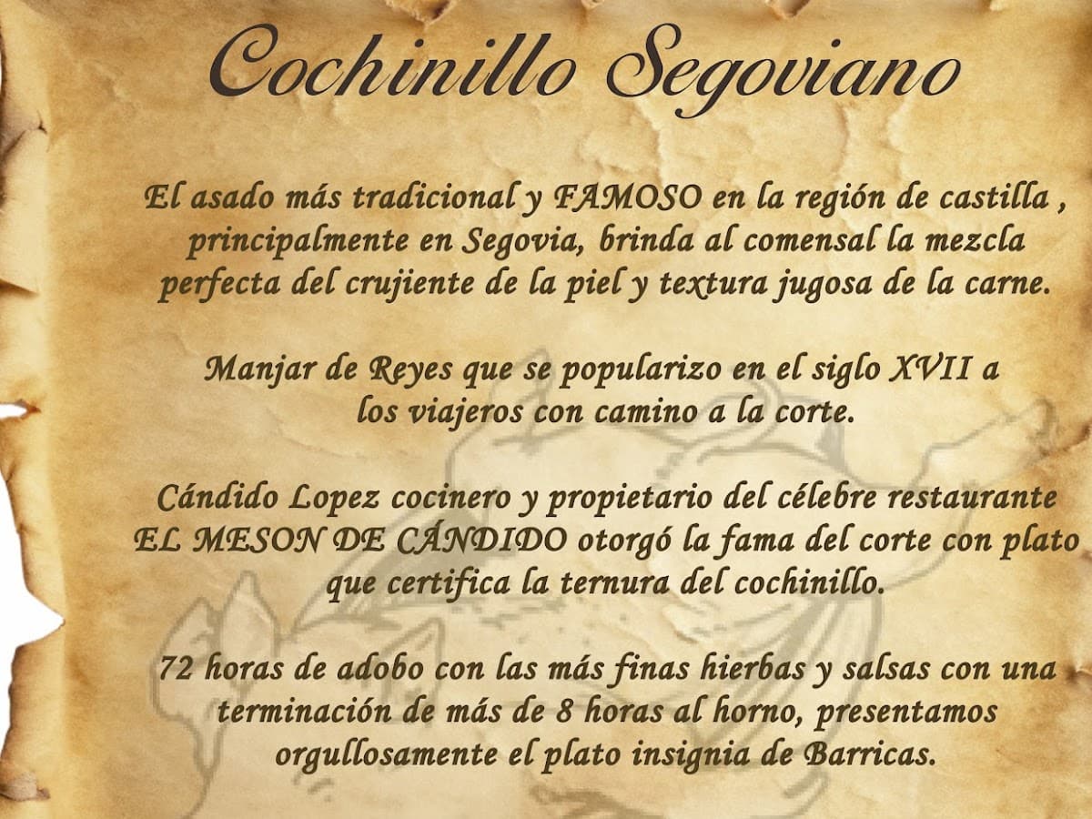 La Taberna de Castilla (antes Barricas) — foto