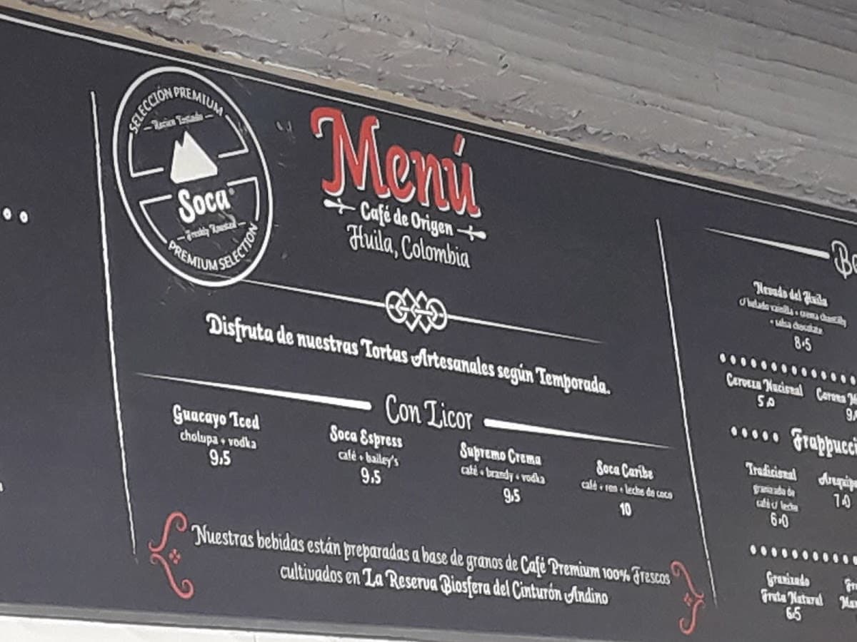 Café Soca - Edificio Caja Agraria — foto